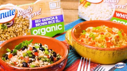 Minute®  Cuban Mojito Quinoa Salad & Coconut Curry Mango Rice