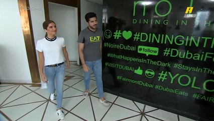 سابين وراكان يخوضان تجربة مرعبة في إحدى المطاعم الغريبة