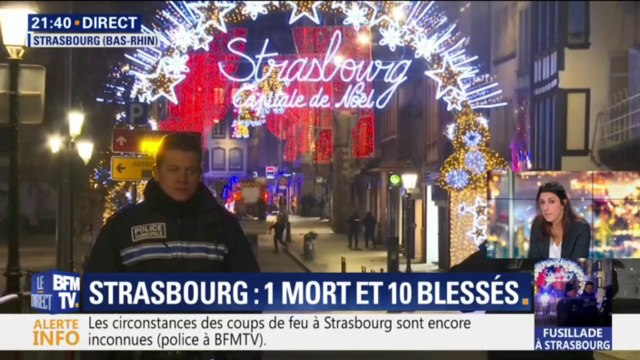 Strasbourg: D'un coup, les gens sont tous rentrés dans le restaurant, ils criaient et on ne comprenait pas ce qu'il se passait