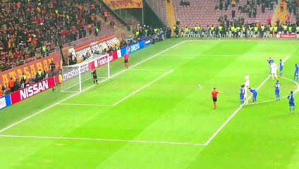 UEFA CL  : Le penalty de Feghouli vu des tribunes