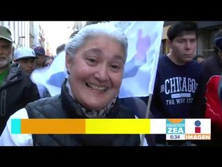 Download Video: Así lloró la gente en la toma de posesión de Obrador en el zócalo | Noticias con Zea