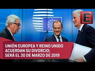 Aprueba Unión Europea la salida de Reino Unido