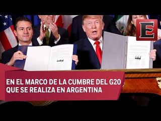 ÚLTIMA HORA: Peña Nieto, Trump y Trudeau firman acuerdo comercial T-MEC