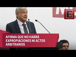 López Obrador promete garantías a inversionistas