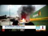 Se incendia juguetería en Naucalpan, Estado de México | Noticias con Francisco Zea