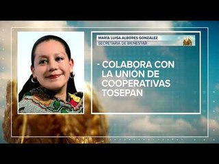 Quién es María Luisa Alborez González, la mujer a cargo de la nueva Secretaria de Bienestar