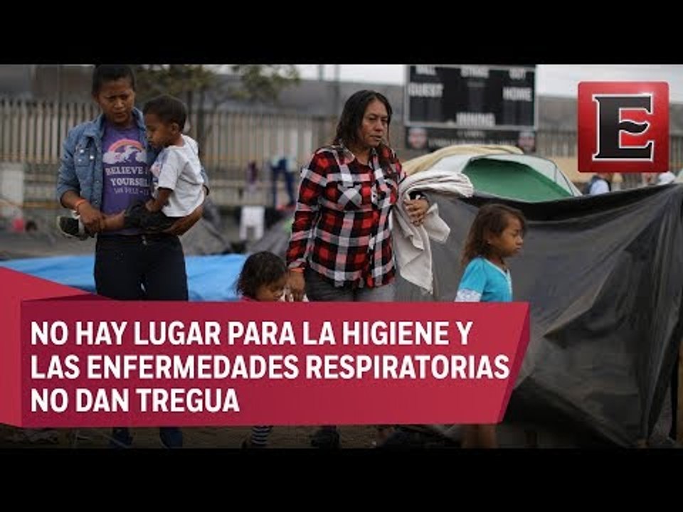 Migrantes centroamericanos superan capacidad de albergue en Tijuana