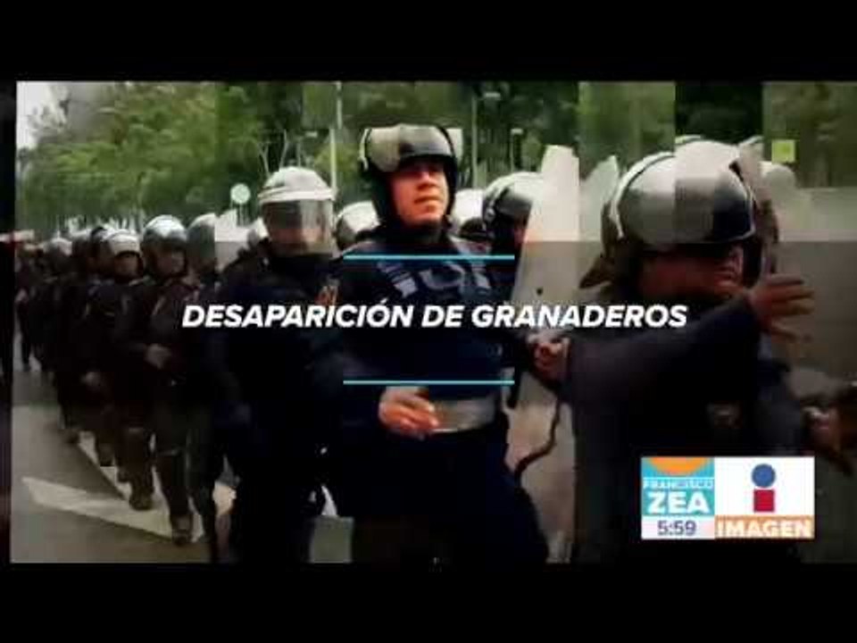 Cuerpo de Granaderos desaparecerá de la CDMX, 50 años después del 68 | Noticias con Zea