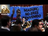 Diputados del PAN protestan en San Lázaro contra Nicolás Maduro