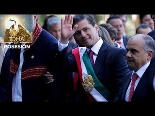 Peña Nieto arriba a San Lázaro para toma de protesta de AMLO