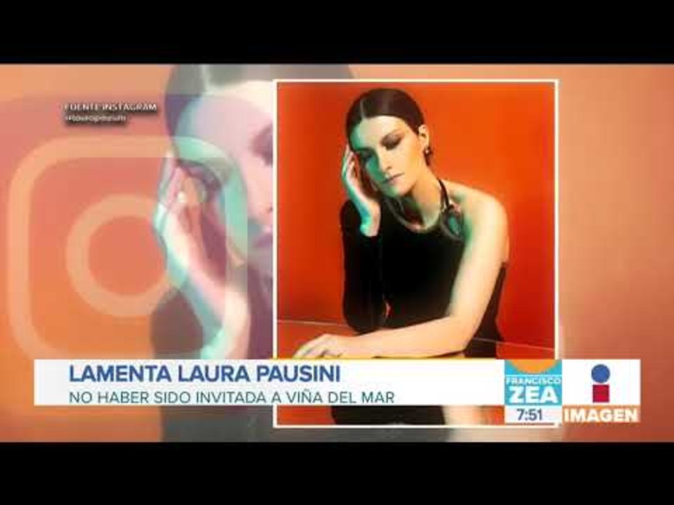 Laura Pausini lamenta no ser parte del Festival Viña del Mar | Noticias con Francisco Zea