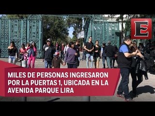 Más de 20 mil visitan los Los Pinos en su primer día como museo