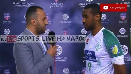 تصريح رائع لياجور بعد تأهل الرجاء  لربع نهائي كأس زايد