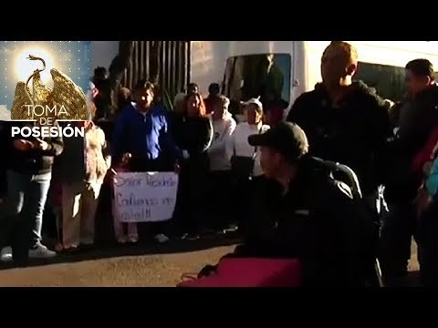 Simpatizantes de López Obrador se congregan en su casa de Tlalpan