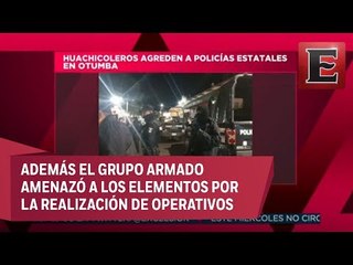 Download Video: Huachicoleros agreden a policías en Estado de México