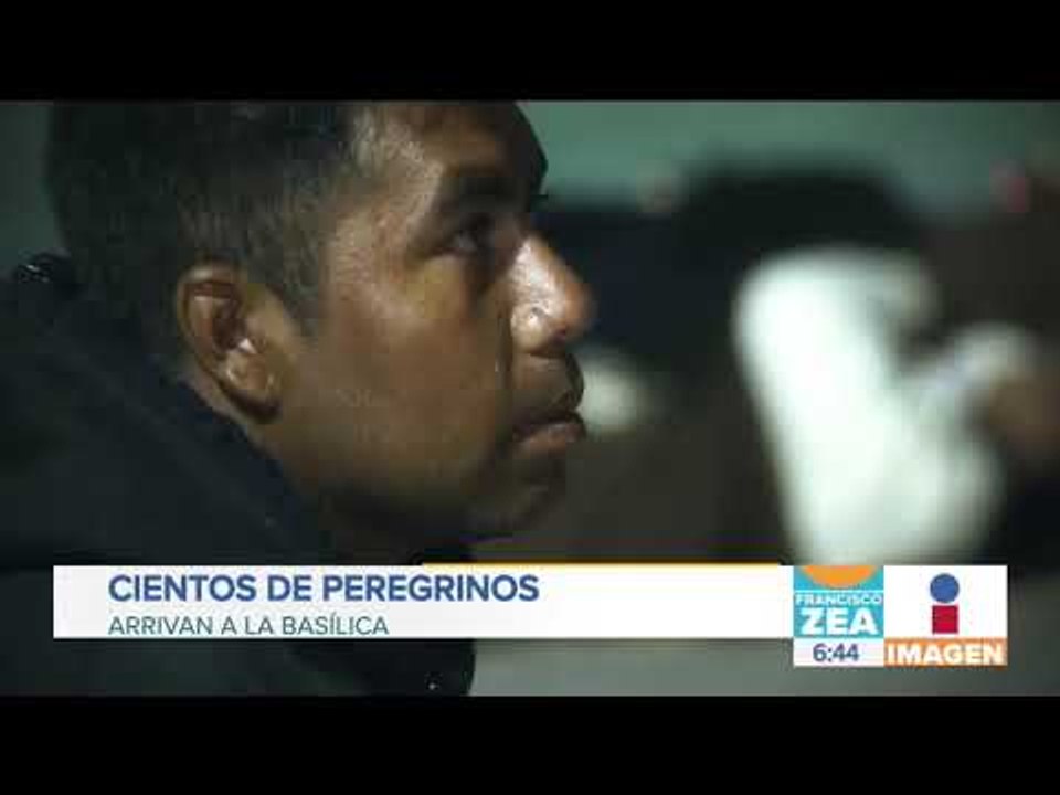 Ya empezaron a llegar cientos de peregrinos a la Basílica para celebrar a la Virgen de Guadalupe