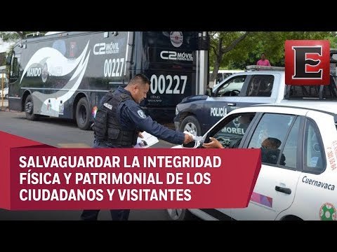 Despliegan operativo federal en Morelos contra la inseguridad