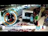 Momento de asalto en centro comercial en Tijuana, roban 2 millones de pesos | Noticias con Zea