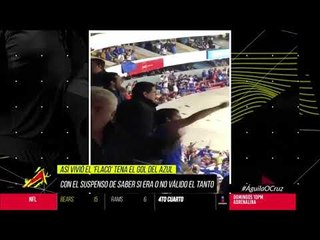 Así vivió Luis Fernando Tena el pase de Cruz Azul a la final | Adrenalina