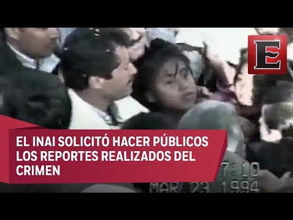 PGR revela video no editado del asesinato de Colosio