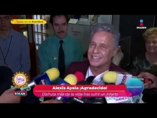 ¿Alexis Ayala estuvo a punto de morir en 2 ocasiones? | Sale el Sol