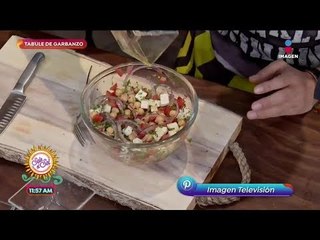 Cocina de Solteros: tabulé de garbanzo | Sale el Sol
