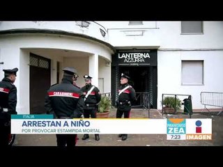 Arrestan a niño por provocar estampida mortal | Noticias con Francisco Zea