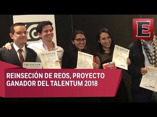 Proyecto de reinserción social de reos gana programa "Talentum 2018"