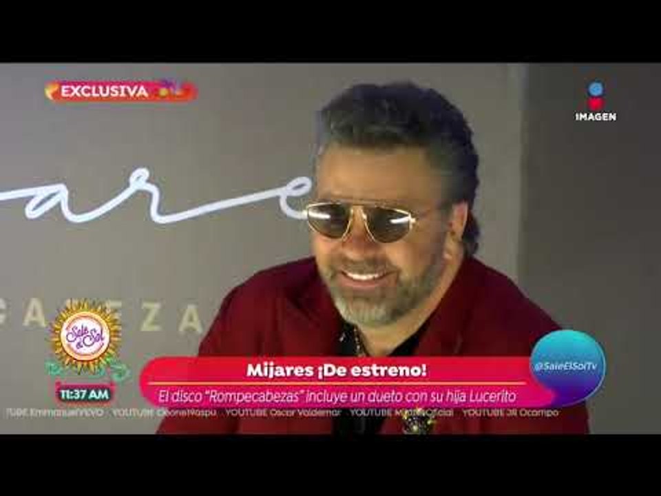 ¡Mijares canta con su hija Lucerito en nuevo disco! | Sale el Sol