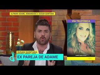 ¡Adame demanda a Susan Quintana por maltrato y ella lo desmiente! | De Primera Mano