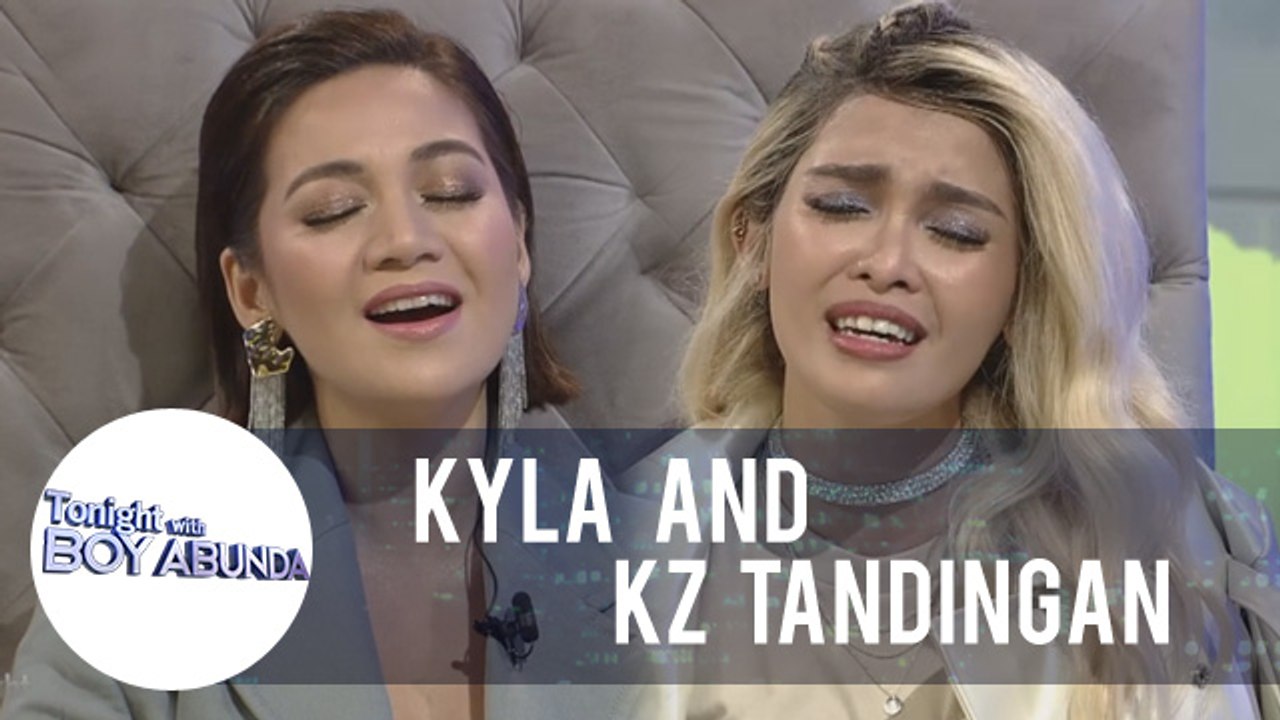TWBA: Kyla and KZ Tandingan sing to describe their lives