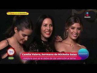 Camila Valero defiende a Michelle Salas por sufrir discriminación | Sale el Sol