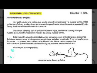 Benny Ibarra y su esposa aclaran fotos de infidelidad del cantante  | De Primera Mano