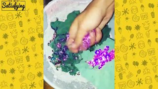 Most Satisfying Crunchy Slime 2018   38