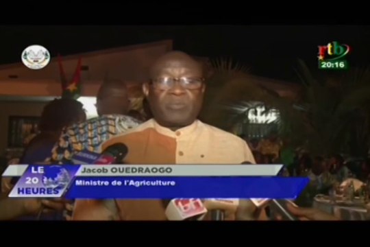 RTB/Diner organisé en prélude à la fête de l’indépendance par le ministère en charge de l’agriculture