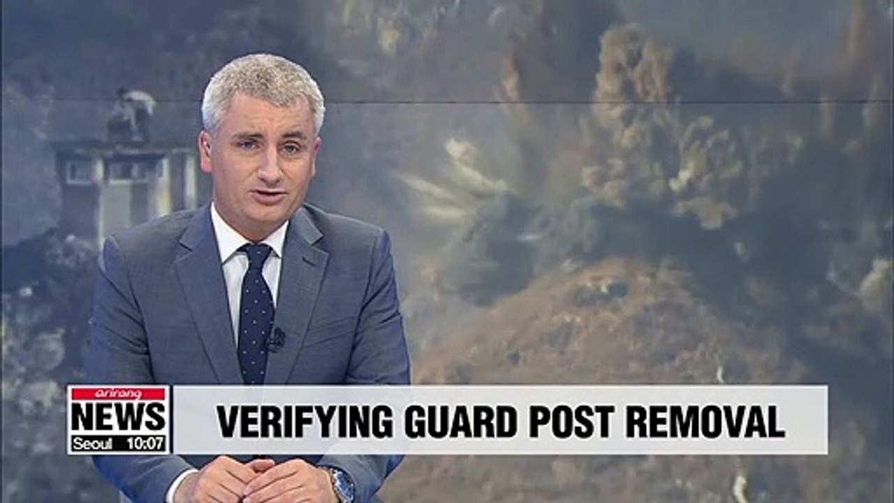 Two Koreas to verify removal of guard posts at DMZ