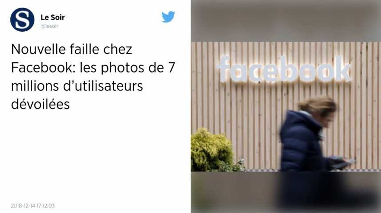 Facebook. Les photos de 7 millions d'utilisateurs dévoilées après une faille de sécurité.