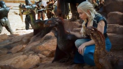 DAENERYS AND DRAGONS- ALL SCENES - SEASON 1-7