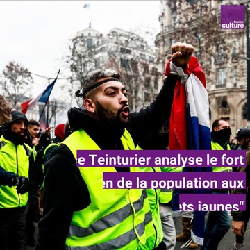 Brice Teinturier sur le fort soutien de la population aux gilets jaunes