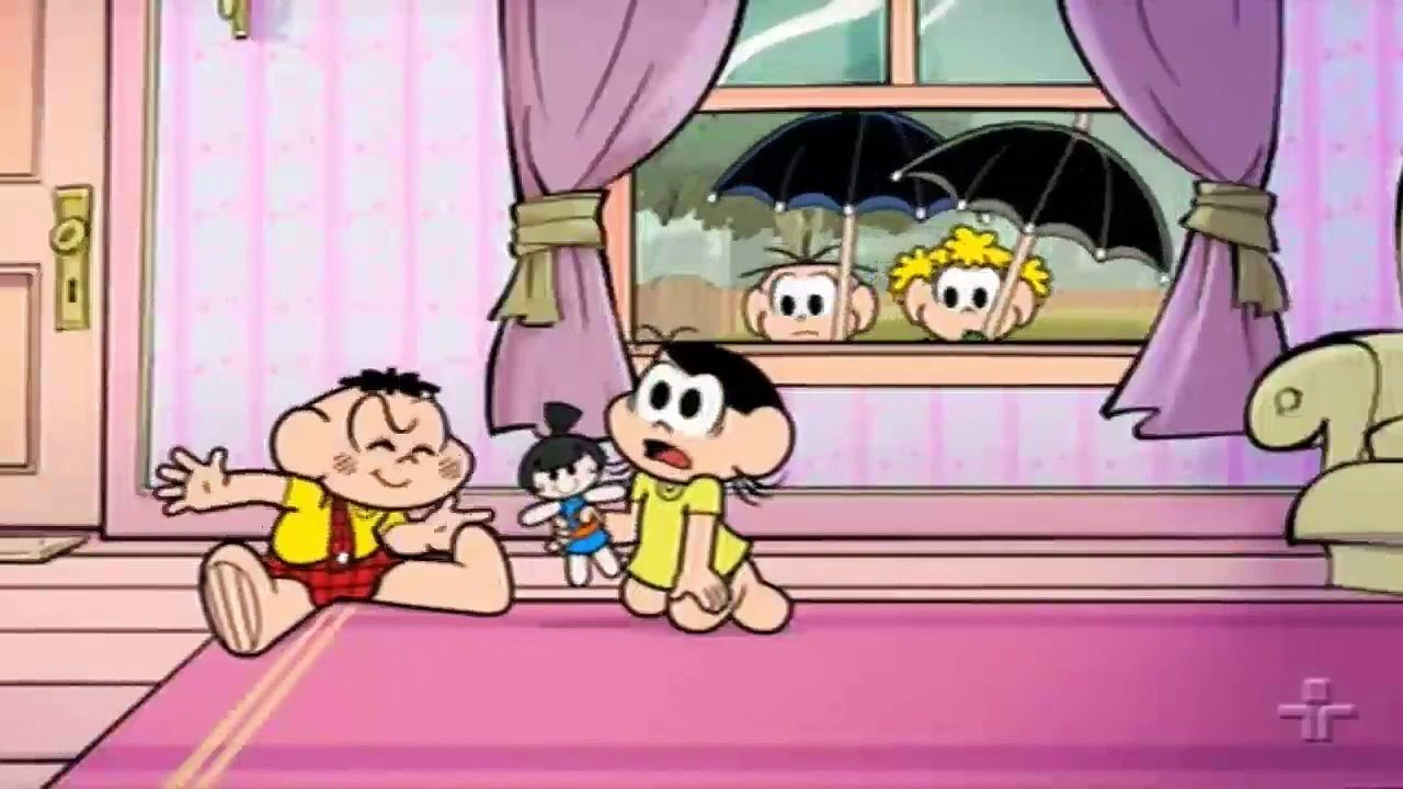 CASCÃO Brincando de Boneca Turma da Mônica