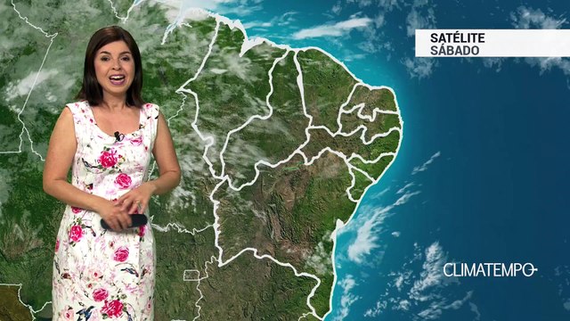 Previsão Nordeste – Risco de chuva forte no MA, PI e CE