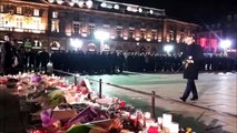 Strasbourg : le président Macron a participé à une cérémonie en hommage aux victimes