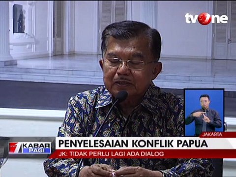 JK: Tidak Perlu Lagi Ada Dialog dengan OPM Papua