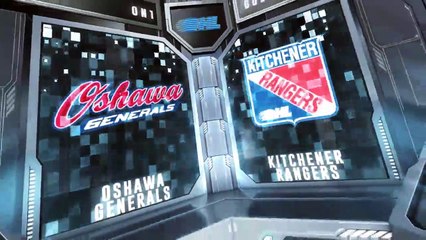 OHL Oshawa Generals 4 at Kitchener Rangers 3