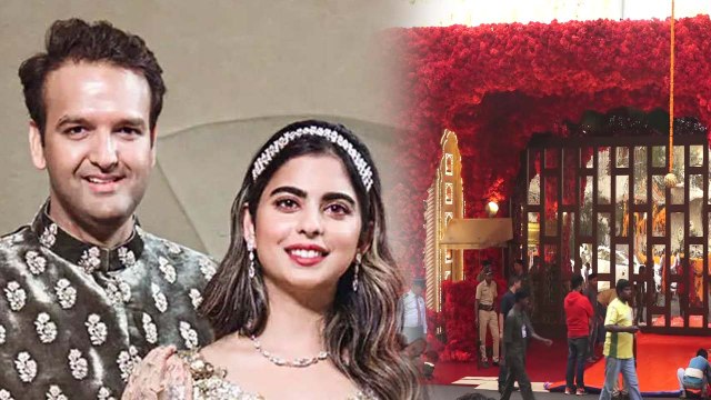 Isha Ambani की शादी के लिए सजा गया अंबानी का घर Antilia; Watch Video | Boldsky