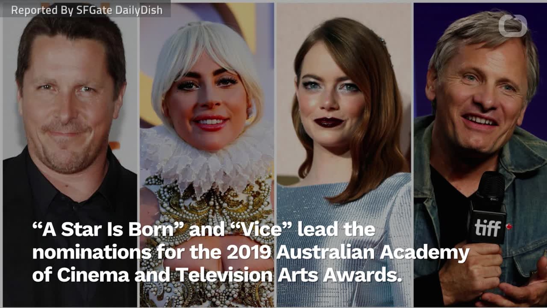 ⁣‘A Star Is Born,’ ‘Vice’ Lead 2019 Australian Academy Award Nominees
