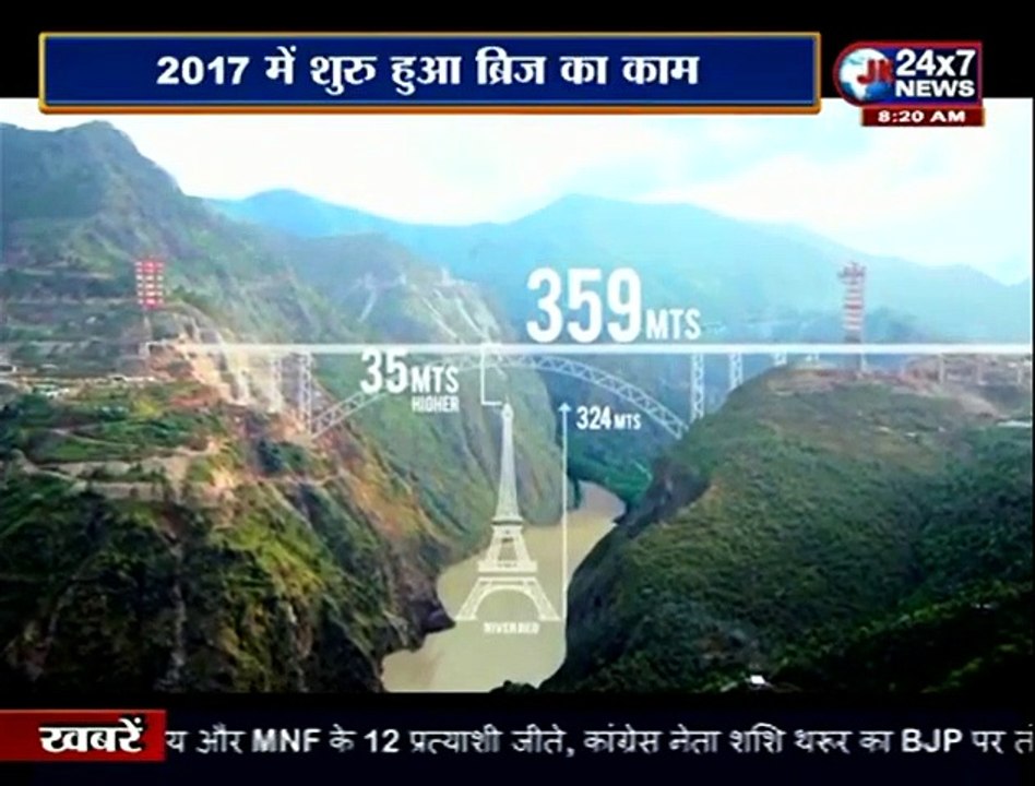 2019 में बन के तैयार हो जाएगा दुनिया का सबसे ऊंचा रेलवे ब्रिज