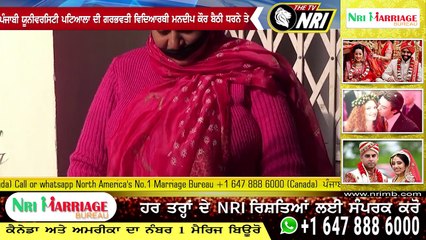 ਪੰਜਾਬੀ ਯੂਨੀਵਰਸਿਟੀ ਪਟਿਆਲਾ ਦੀ ਗਰਭਵਤੀ ਵਿਦਿਆਰਥੀ ਮਨਦੀਪ ਕੌਰ ਬੈਠੀ ਧਰਨੇ ਤੇ
