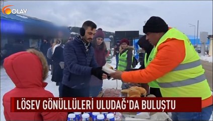 Lösev gönüllüleri Uludağ'da buluştu