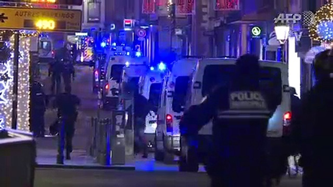 Fahndung nach Angreifer von Straßburger Weihnachtsmarkt läuft